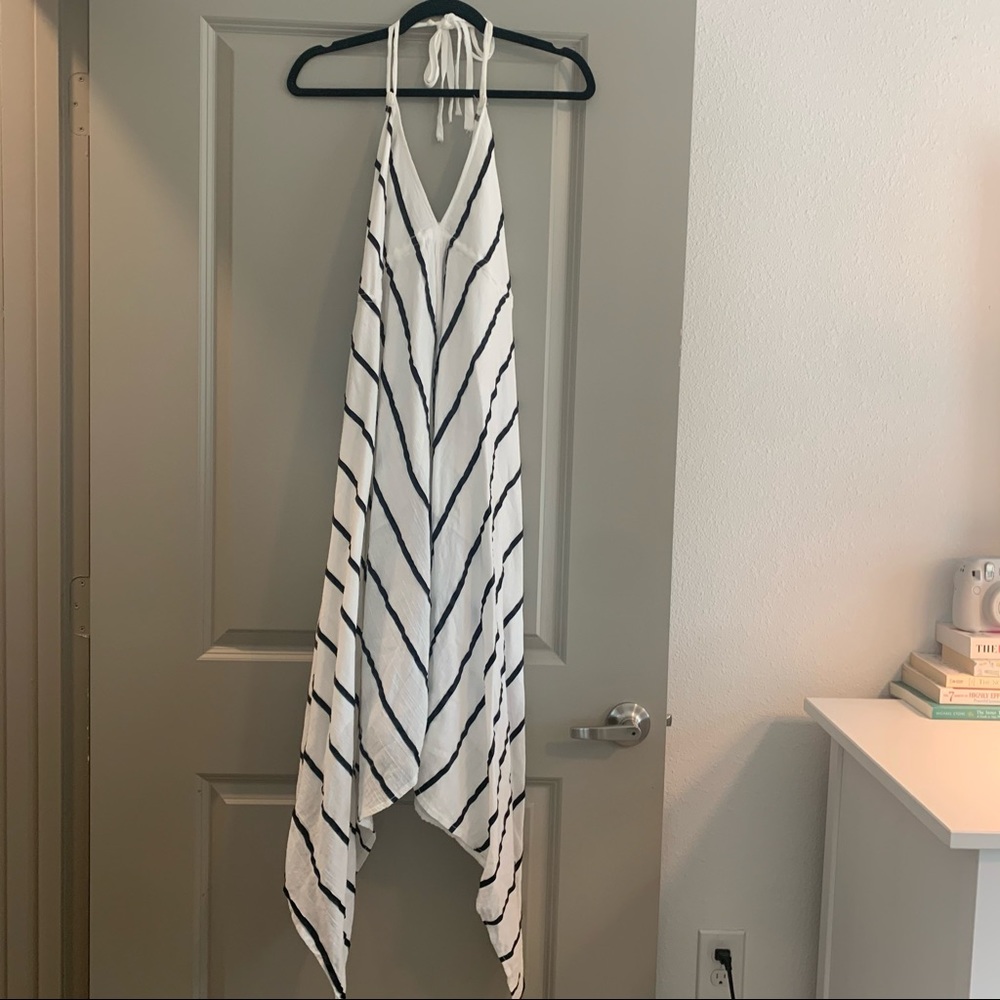 Striped Halter Dress